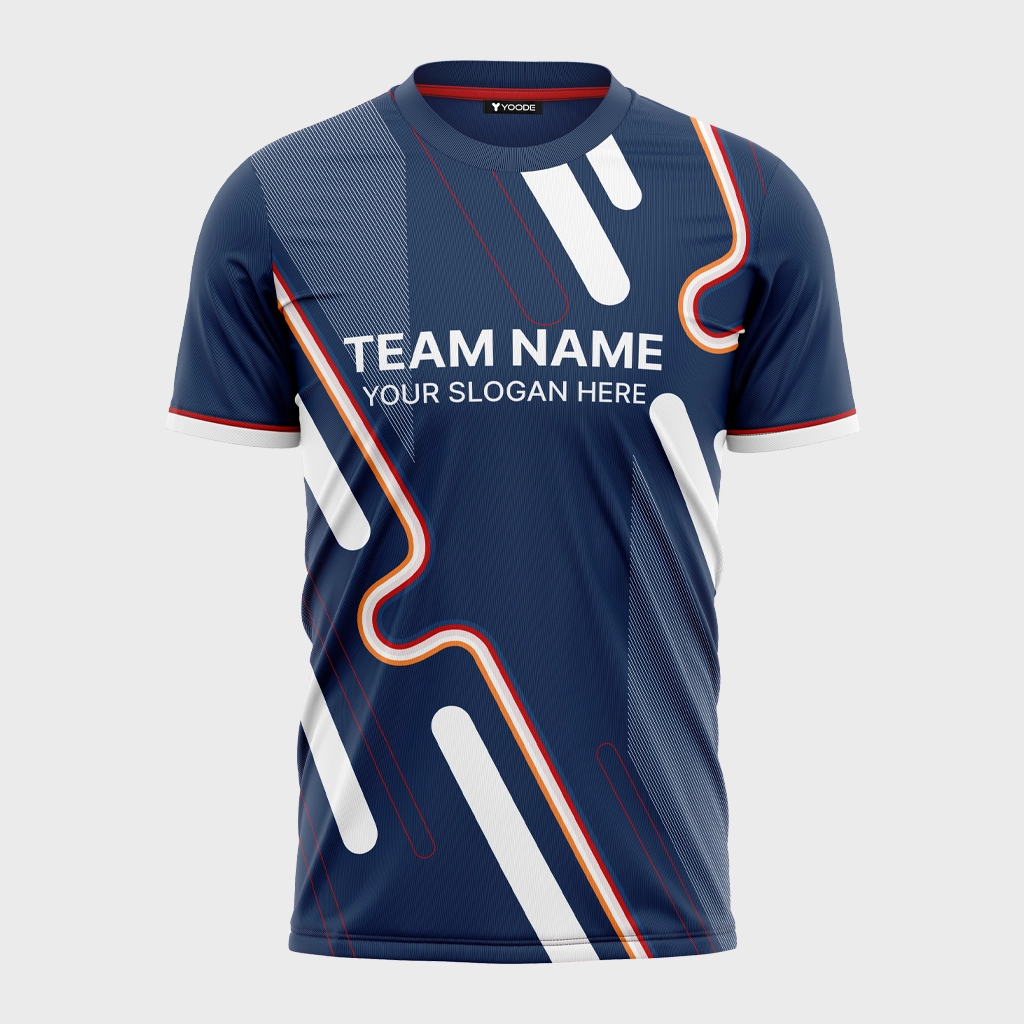 Men's Crew Neck Set-in Half Sleeve Jersey 