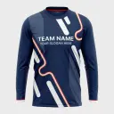 AOP Men Crew Neck Set-in Full Sleeve Jersey