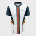 Men's V-Neck Set-in Half Sleeve Jersey