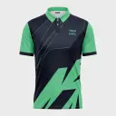 AOP Men Polo Set-in Half Sleeve Jersey