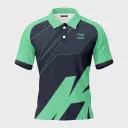 AOP Men Polo Raglan Half Sleeve Jersey 