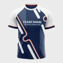 Men's Crew Neck Raglan Half Sleeve Jersey 