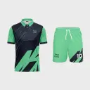 Men's Polo Set-in Half Sleeve Jersey + Shorts