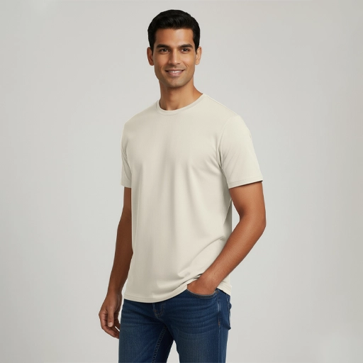 Men Soft Touch Crew Neck