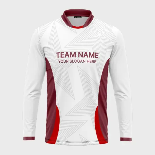 Men's Mandarin Collar Set-in Full Sleeve Jersey 